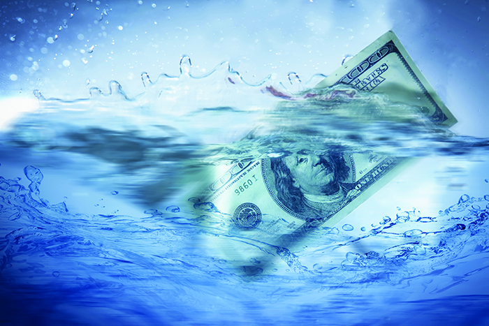 The CO$T to move water