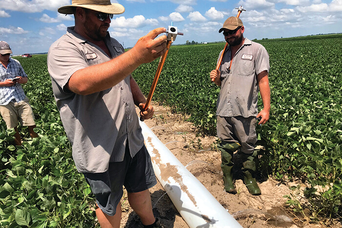 Printed pipe offers  solution for surface irrigators